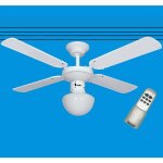 Ventilateur de plafond avec te'le'commande 105 cm blanc 60 w avec ventilateur a' pales 3 vitesses avec ... Ventilateur de plafond avec te'le'commande 105 cm blanc 60 w avec ventilateur a' pales 3 vitesses avec ...