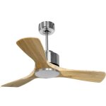 Purline - ventilateur de plafond 106 cm avec wifi rversible hypersilence