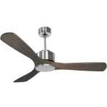 Purline - ventilateur de plafond 132 cm avec wifi rversible hypersilence