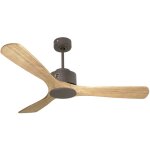 Purline - ventilateur de plafond 132 cm avec wifi rversible hypersilence