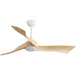 Ventilateur de plafond minimaliste de 52  avec led, moteur dc � �conomie d?�nergie � distance � 6 vitesses ...