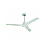 Farelek - ventilateur de plafond - plafonnier seychelles  122 cm - rversible - 3 pales mtal laques ...