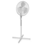 Ventilateur sur pied blanc 40cm avec t�l�commande