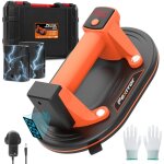 Ventouse �lectrique, ventouse � batterie longueur 24, 5 cm avec 2 3000 mah batteries, chargeur, �cran ...