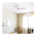 Ventyly - baires ventilateur blanc �90cm wifi