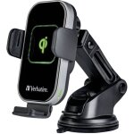 Verbatim chargeur  induction fwc - 02 qi fast wireless car charger 49553 sorties raccordement magntique ...