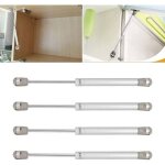 V�rins � gaz , porte cuisine 4pcs amortisseurs � gaz 100n verin meuble hydraulique d'origine porte armoire ...
