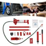 Vrin hydraulique fendu, vrin hydraulique 4t, jeu de vrins, conception ergonomique, cric de voiture ...