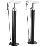 Verin stabilisateur 2pcs bequille pour caravanes charge 2, 27x2 t support de stationnement pour camping ...