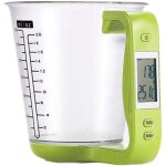 Verre doseur verre mesureur num�rique avec balance de cuisine cruche de mesure avec num�rique ecran