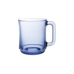 Verre duralex lys marine avec anse 310 ml bleu - lot de 6