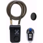 Verrou d'alarme �tanche 110 db alarme antivol puissante avec traceur gps 45, 7 m t�l�commande pour v�lo, ...