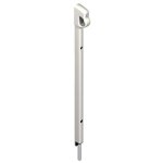 Verrou en applique pour menuiserie aluminium danaos 6362 - gris ral 9006 - la croisee ds
