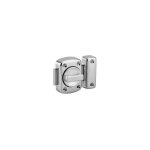 Verrou automatique  bouton rx - assa abloy vachette 30 nickel 30