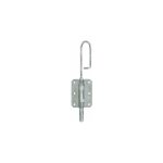 Verrou ba�onnette zingu� blanc - 250 mm - jardinier massard