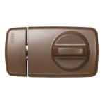 Abus - verrou de porte compl�mentaire avec bouton tournant marron 532689 7010 b