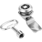 Verrou de porte multifonctions lectrique serrure de meuble poubelle ascenseur triangle rond hexagonale ...