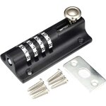Verrou de s�curit� � combinaison pour porte coulissante - haute s�curit� - 4 chiffres - pour abris de ...