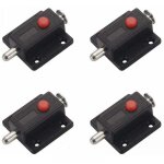 Verrou targette, loquet � glissi�re de s�curit� � bouton � ressort automatique pour armoire, loquets ...