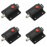 Verrou targette, loquet � glissi�re de s�curit� � bouton � ressort automatique pour armoire, loquets ...