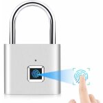 Verrouillage intelligent des empreintes digitales chargement usb, cadenas tanche ip65 pour casiers, ...