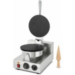 Gaufrier, appareil à cornets de glace professionnel, 24 pièces / h - vertes Gaufrier, appareil à cornets de glace professionnel, 24 pièces / h - vertes