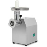 Hachoir  viande inox 370w, 80kg / h, taille 8, pro restauration, disques et couteaux inclus ? vertes ...