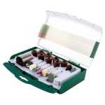 Verto - accessoires pour mini perceuses, 100 pi�ces - forets, disques, fraises