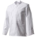 Veste de cuisine blanche manches longues robur blanc 3