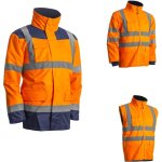 Veste kanata pu hi - viz 3m orange fluo / marine tm coverguard 7kanom