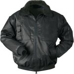 Veste de pilote rondane 4 - in - 1 taille xxl noire 60 % coton / 40 % pes