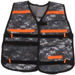 Veste de rangement pour jeux d'enfants en tissu oxford, ajustable avec clips pour jouets, id�ale pour ...