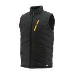 Caterpillar ? gilet de travail sans manches noir l ? isolation 200 g / m� ? tissu nylon ripstop ? 2 poches ...