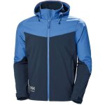 Veste softshell  capuche oxford 74290 coloris bleu marine taille l helly hansen