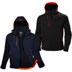Veste softshell chelsea - 3xl noir evolution 100525 - no
