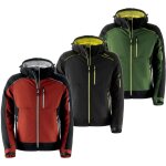 Veste softshell de travail kapriol dynamic - m - noir