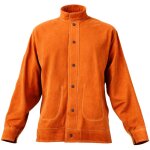 Veste de soudage ignifuge, taille m, manteau de protection en cuir robuste, r�sistant � l'eau et � la ...