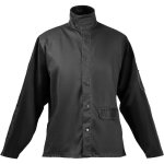 Veste de soudage taille xl, manteau de protection contre la chaleur, avec manches en cuir robuste et ...