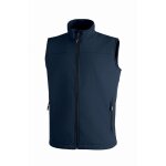 Veste de travail sans manches dublino - bleu m