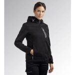 Veste de travail softshell femme athena - noir s