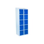 Matis�re - vestiaire � petits compartiments - 10 portes - bleu - 4011071351