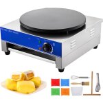 Vevor - 220v 3kw machine a crepe commerciale crepiere electrique pour crepes, omelette, et pains plats ...
