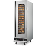 Vevor armoire chauffante a 16 niveaux, etuve traiteur avec bac a eau, chauffe assiettes avec porte simple ...