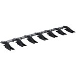 Mophorn - vevor barre de dents de godet 53' dent de godet de tracteur robuste pour chargeur de tracteur ...