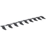 Mophorn - vevor barre a dents de godet, 72', dent de godet de tracteur, barre a 9 dents pour chargeur, ... Mophorn - vevor barre a dents de godet, 72', dent de godet de tracteur, barre a 9 dents pour chargeur, ...
