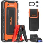 Vevor booster batterie voiture, 3000 a, demarreur de batterie voiture portable avec cables de demarrage, ...