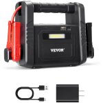 Vevor booster batterie voiture, 4000 a, demarreur de batterie voiture portable avec cables de demarrage, ...