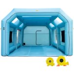 Mophorn - vevor cabine de peinture gonflable 8, 5x4, 6x3 m, tente pulverisation gonflable pour voiture, ...