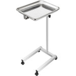 Table de mayo, plateau 45x35x4, 8 cm chariot de coiffure reglable en hauteur, 82 - 130 cm reglable assistant ...