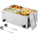 Vevor chauffe - plats professionnel , table a vapeur electrique 4 plaques, 1 200 w, professionnel, en ... Vevor chauffe - plats professionnel , table a vapeur electrique 4 plaques, 1 200 w, professionnel, en ...